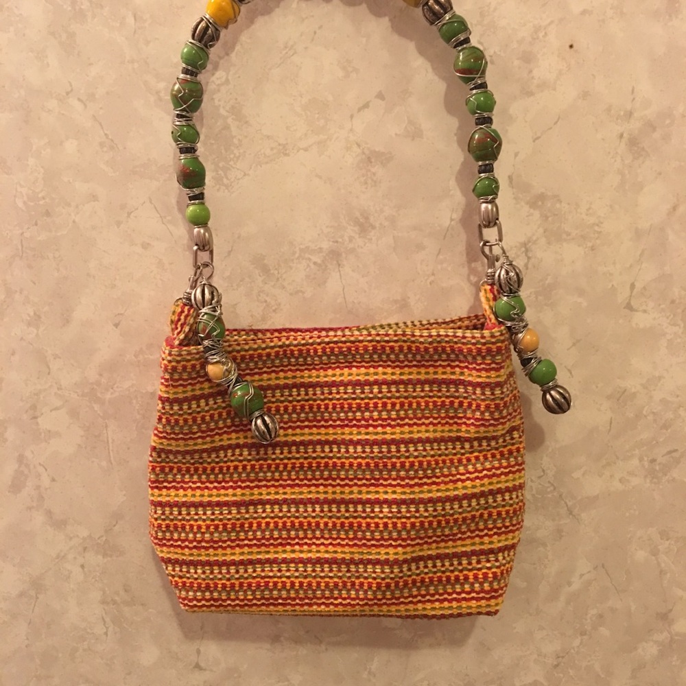 Vintage Handmade Macromae Purse